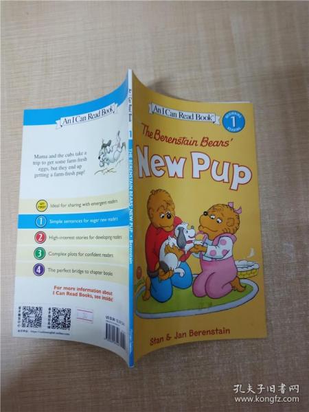 The Berenstain Bears' New Pup (I Can Read, Level 1)贝贝熊的宠物小狗