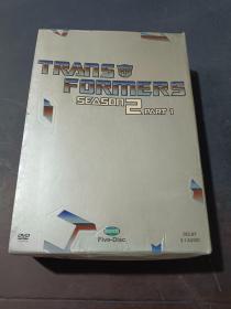 TRANS FORMERS 变形金刚 第二季 第一部     5张碟 DVD