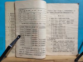 P2044    珠算  小学课本  全一册   图文本  人民教育出版社   1965年7月  二版二印   763000册