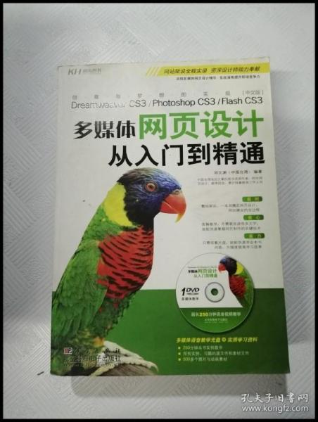 多媒体网页设计从入门到精通（DVD）