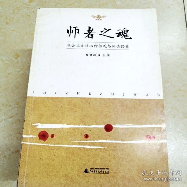 DDI260865 师者之魂·社会主义核心价值观与师德修养（一版一印）