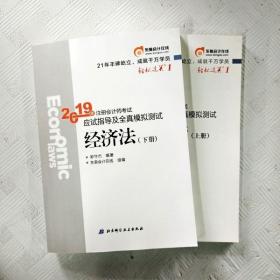 注会会计职称2019教材辅导东奥2019年轻松过关一《2019年注册会计师考试应试指导及全真模拟测试》经济法（上下册）