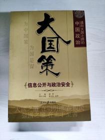 大国策——通向大国之路的中国政治：信息公开与政治安全