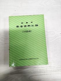 A5016344 宜春市年鉴资料汇编  1988