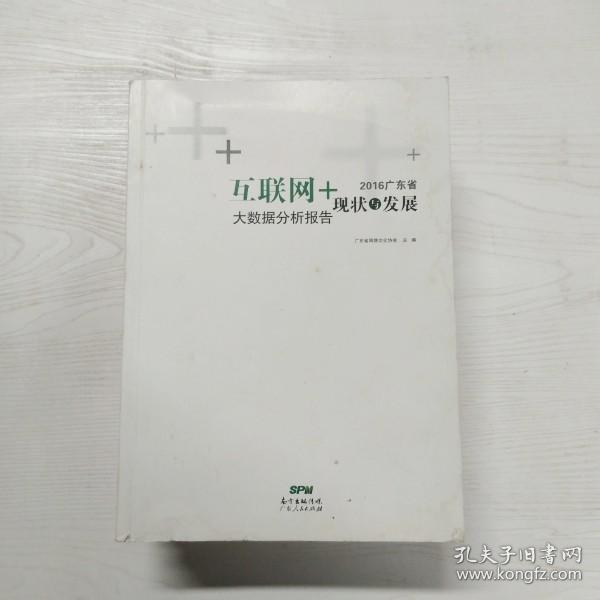 2016广东省互联网+现状与发展大数据分析报告