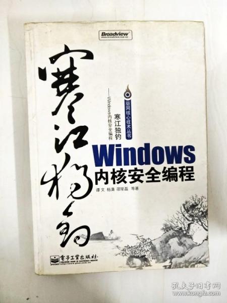 寒江独钓：Windows内核安全编程