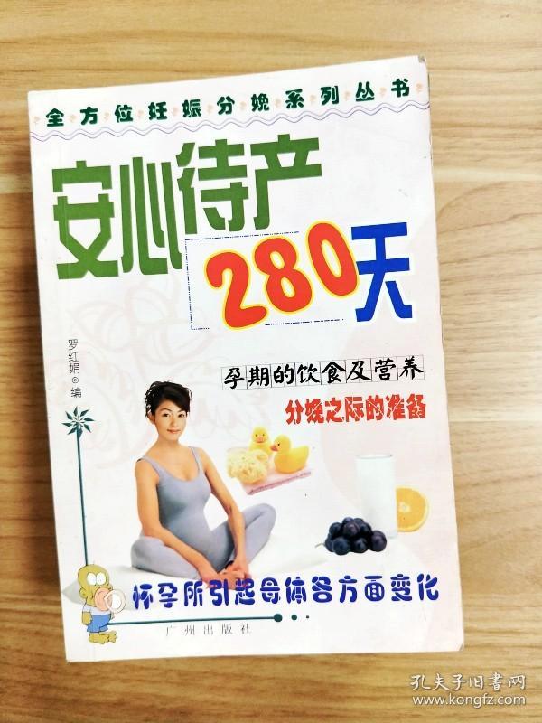 EI2056570 安心待产280天--全方位妊娠分娩系列丛书【一版一印】