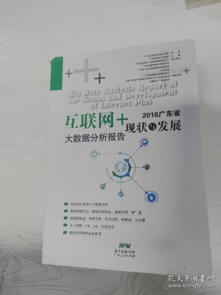 2016广东省互联网+现状与发展大数据分析报告