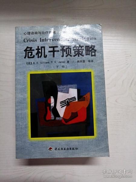 YR1004029 危机干预策略--心理学丛书, 心理咨询与治疗系列【有瑕疵  书内有字迹】