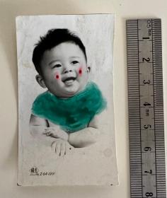 1964年上海曙光照相馆宣传照片胖娃娃