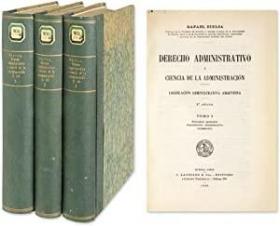 阿根廷行政法与行政科学立法(3卷），约1929年出版