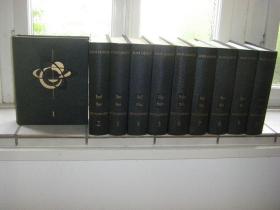 稀缺 《 拉鲁斯大百科全 》 10卷集 ，约1960年出版。