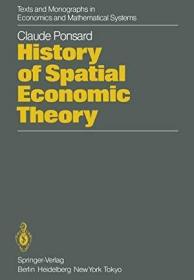 空间经济理论史，约2011年出版