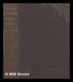 稀缺，东方古典文学史，约1888年出版。