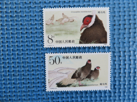 1989年T134褐马鸡： ：一套邮票