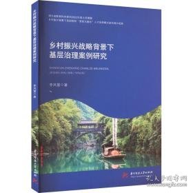 乡村振兴战略背景下基层治理案例研究 政治理论 李风雷 新华正版