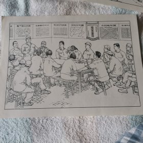 连环画作品选页 《江畔朝阳》之二