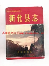 新化县志 湖南出版社 1996版 正版 现货