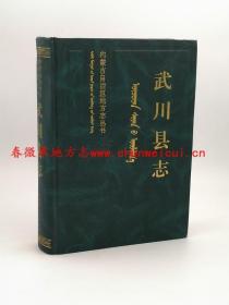 武川县志 内蒙古人民出版社 1988版 正版 现货