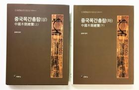 중국목간총람(상)(하) [中国木简总览（上）（下）]2册齐   24×19㎝