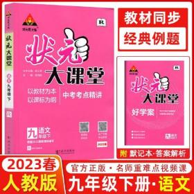 状元大课堂 语文 9年级下 R 2024（