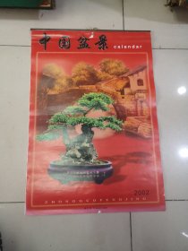 2002年中国盆景挂历