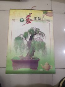 2003年盆艺佳景挂历