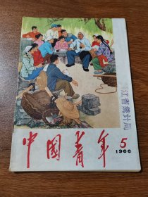 中国青年 1966年 第5期    中国青年社  浙江省统计局藏书