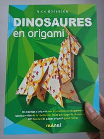 Dinosaures en origami