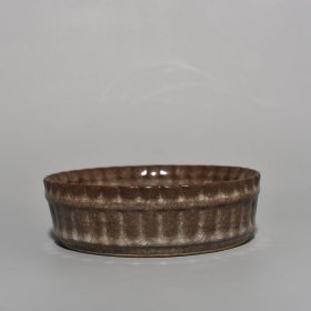 宋官窑冰裂纹一捆竹笔洗