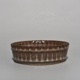 宋官窑冰裂纹一捆竹笔洗