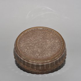 宋官窑冰裂纹一捆竹笔洗