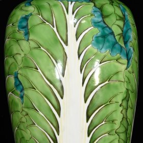 清乾隆粉彩百财纹瓶