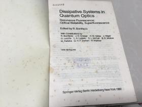 DISSIPATIVE SYSTEMS IN QUANTUM OPTICS量子光学中的耗散系统