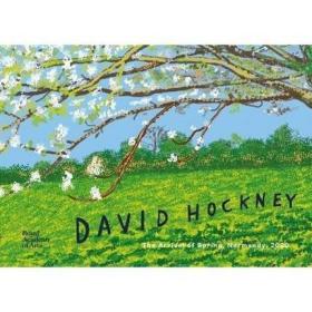 大卫霍克尼:春天到来 诺曼底2020 David Hockney 植物风景