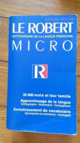 Le Robert Micro Dictionnaire de la langue Française