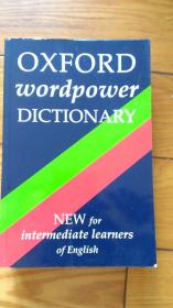 Oxford wordpower Dictionary  （new for intermediate learners of English）