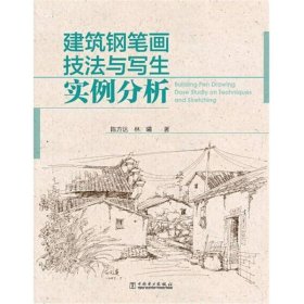 建筑钢笔画技法与写生实例分析专著Buildingpendrawingexampleana