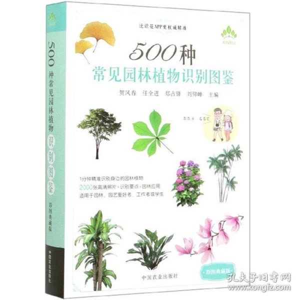 500种常见园林植物识别图鉴（彩图典藏版）