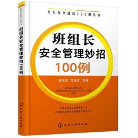 班组安全建设100例丛书--班组长安全管理妙招100例