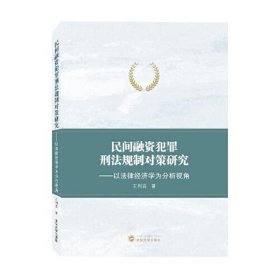 民间融资犯罪刑法规制对策研究——以法律经济学为分析视角