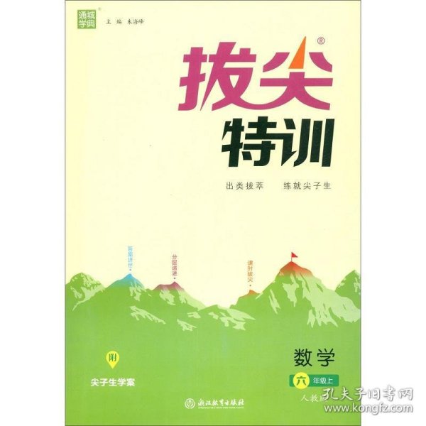 通城学典·拔尖特训：数学（六年级上人教版附尖子生学案）