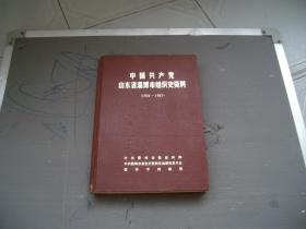 中国共产党山东省淄博市组织史资料（1924-1987,）