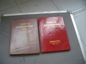 中国共产党山东省嘉祥县组织史料（1944-1987,1987-2003）（2本合售）