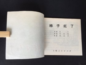 ▇▆▅▃▂▁柿子红了▁▂▃▅▆▇【封底浅灰色圆点是相机镜头导致】7WQ1138