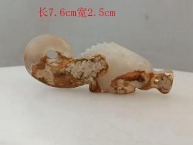 战汉和 田玉 手把 件