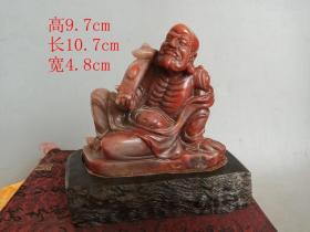 乡下收的 清代 寿山石 罗汉.摆件