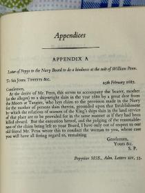 Samuel Pepys    塞缪尔·佩皮斯传（全三册） 布面精装 书脊烫金