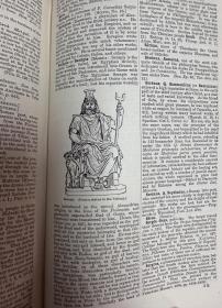 A Classical Dictionary of Greek and Roman Biography Mythology  and Geography 古希腊、罗马传记、神话和地理词典    插图本  布面精装  书脊烫金圕   老版书  1848 年 12 月第一版  1894 年全书重新修订和部分重写的第四版  1925 年第 23 次印刷