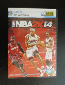 电脑游戏光盘 NBA 2K14 2DVD盒装